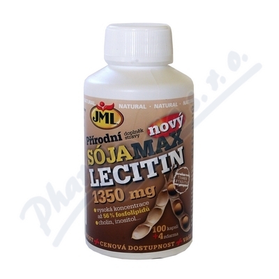 JML SójaMax Lecitin želatinové cps. 104x1350mg