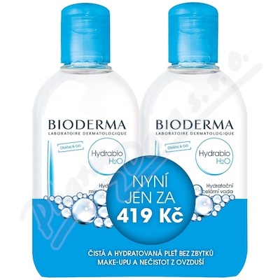 BIODERMA Hydrabio H2O 250ml 1+1 Festival