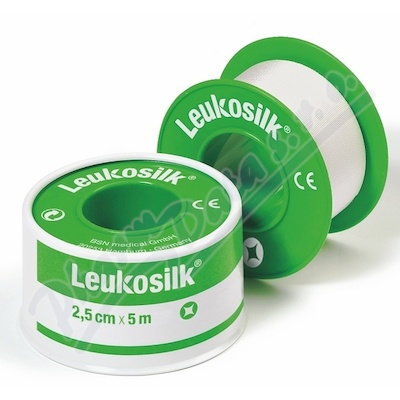 Leukosilk fixační páska univerz./cívka 2.5cmx5m