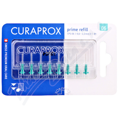 CURAPROX CPS 06 prime refill mezizub.kartáček 8ks