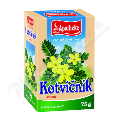 Apotheke Kotvičník zemní nať sypaný čaj 75g