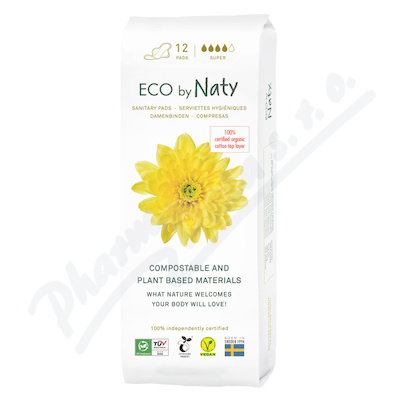 Eco by Naty vložky Super 12ks