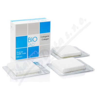 Biopad Collagen 5x5cm 3ks