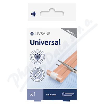 LIVSANE Univerzální náplast 1mx6cm