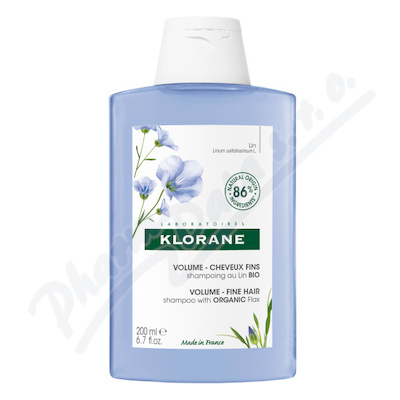 KLORANE Šampon s BIO lnem 200ml