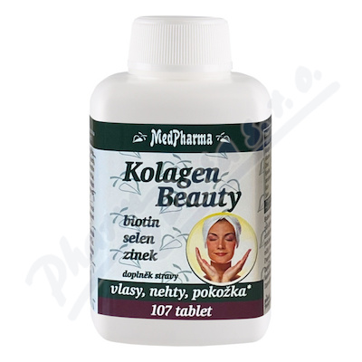 MedPharma Kolagen Beauty biotin selen zin.tbl.107