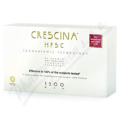 Crescina HFSC trans.CT1300 ampule muži 10+10x3.5ml