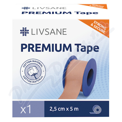 LIVSANE Tejpovací páska Premium 2.5cmx5m