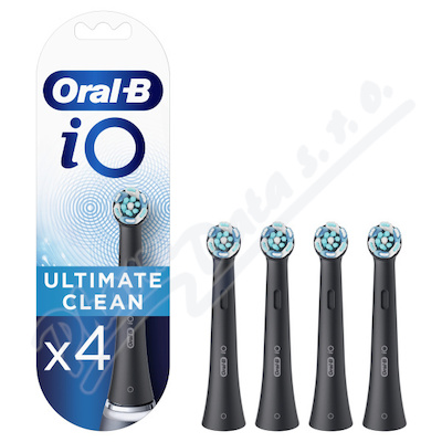 Oral-B iO Ultimate Clean Black náhrad.hlavice 4ks