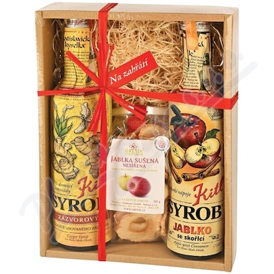 Kitl Syrob Zázvor+Jablko skořice 2x500ml+křížaly 5