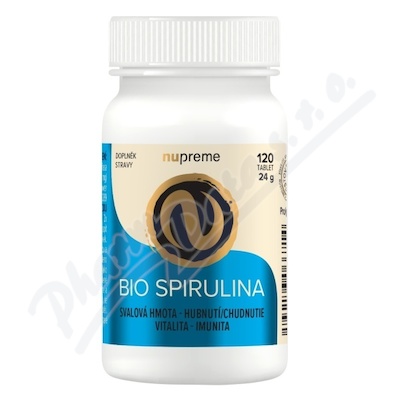 Spirulina tbl.120 BIO NUPREME