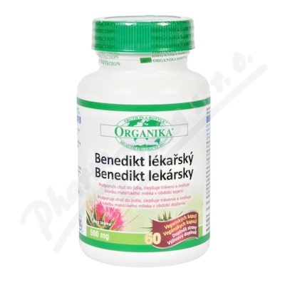 ORGANIKA Benedikt lékařský 500mg cps.60