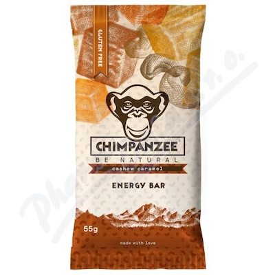 Chimpanzee Energy Bar cashew caramel 55g