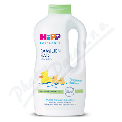 HiPP BabySANFT rodinná koupel Sensitiv 1000ml