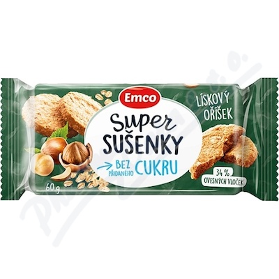 EMCO Super sušenky lískový oříšek 60g