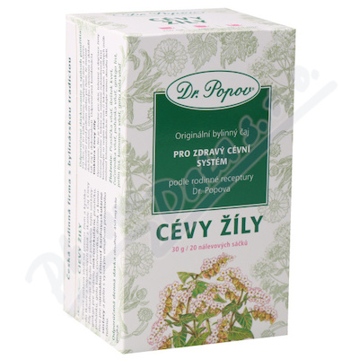 Dr.Popov Čaj Cévy žíly 20x1.5g