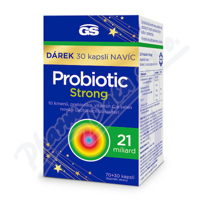 GS Probiotic Strong cps.70+30 dárek