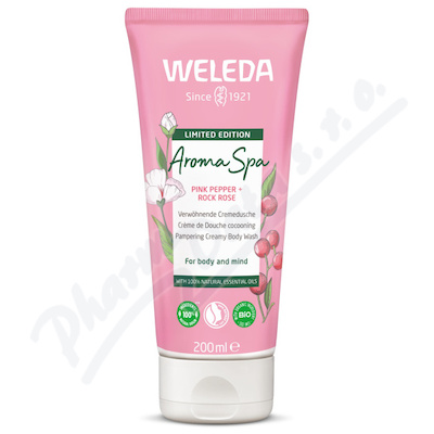 WELEDA Aroma Spa sprch. gel Pepper+Rose BIO 200ml