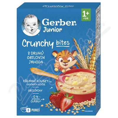 Gerber Junior nemléčná kaše jahodová 200g 1R+