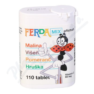 C-Vitamin 60mg Ferda mix tbl.110