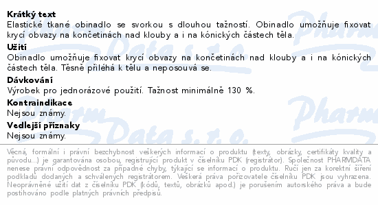 Matolast superelastické fixační obinadlo 4mx8cm