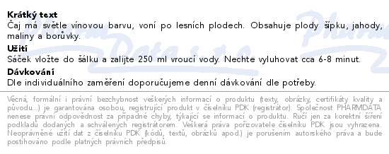 Biogena Fantastic Lesní plody 20x2.2g